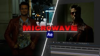 Cool Microwave Tutorial | After Effects | Itztic_editz