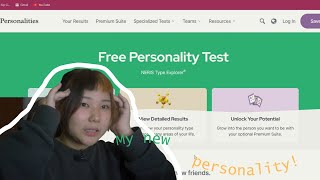 getting a new personality lol (mbti test)