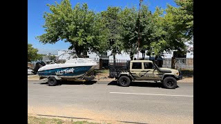 Land Cruiser 8 Speed Auto box Tow test