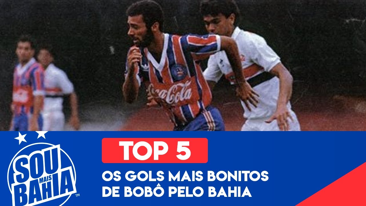 Bobô, um dos maiores jogadores do Bahia de todos os tempos, aqui com a  camiseta do Fluminense.