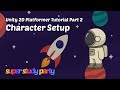 Unity 2D Platformer Tutorial: Character Setup (Rigidbody2D, Colliders & Prefabs)
