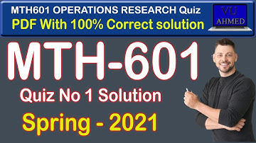 mth601 quiz 1 | mth601 quiz 2021| mth601 quiz 1 2021| mth601 grand quiz