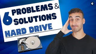 6 common hard drive problems and solutions