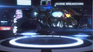 3D Flying Car Scene + Breakdown