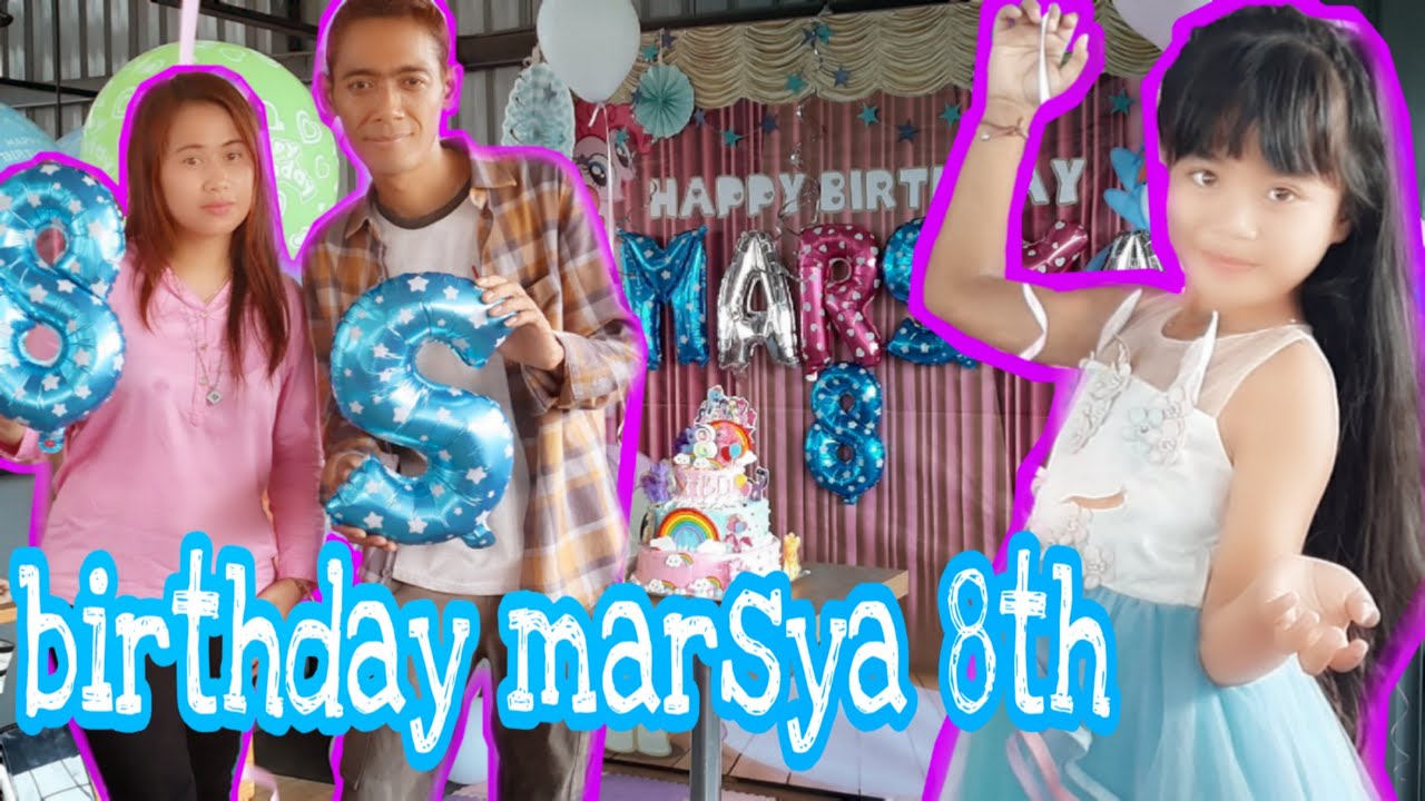 ultah sederhana marsya yang ke 8 bersama teman dan team creative