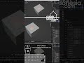 membuat lubang di blender menggunakan circle tool #blenderindonesia #blender3d #blendertutorial