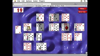 Apple Macintosh Longplay - Eric's Ultimate Solitaire CD - Black Hole screenshot 5