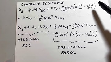 Finite Difference Formulation and Error