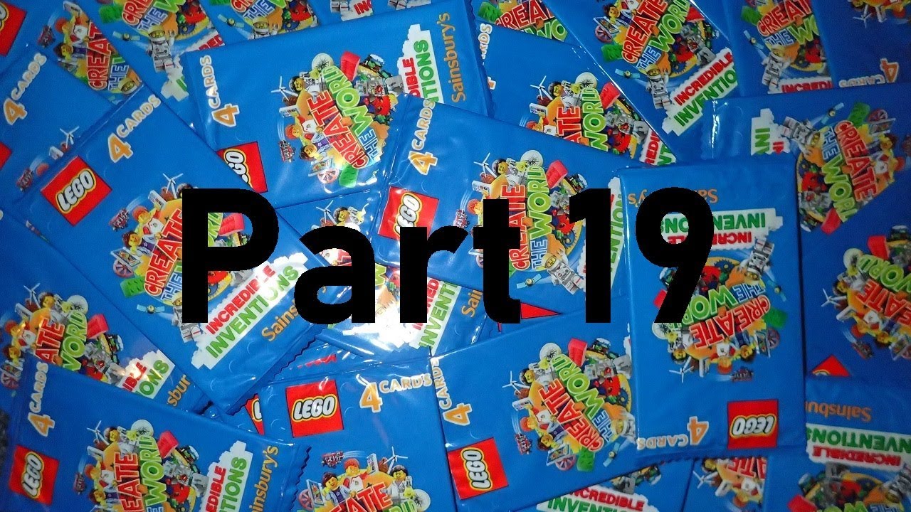 LEGO Sainsbury's Cards 2018 Part 19 YouTube