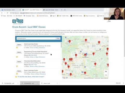 Creating a GED.com account