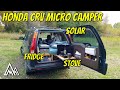 Honda CRV Camper Conversion