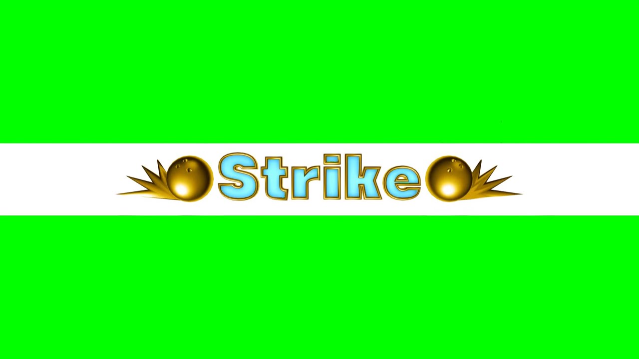 Wii Sports Bowling "Strike" HD Green Screen YouTube