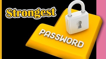 Creating a Strong Password