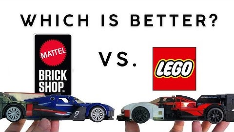 Does LEGO FINALLY Have Real Competition??? || Mattel Brick Shop Vs. Speed Champions