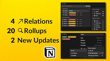 The Complete Guide of RELATIONs & ROLLUPs with New Notion Updates