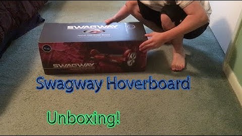 Swagway Hoverboard Unboxing! (Hands- Free Smart Board)