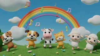 Hola, Amigos Peluditos!🐾Hello, Furry Friends | Bilingual Kids Song I Canción Infantil Inglés Español screenshot 3