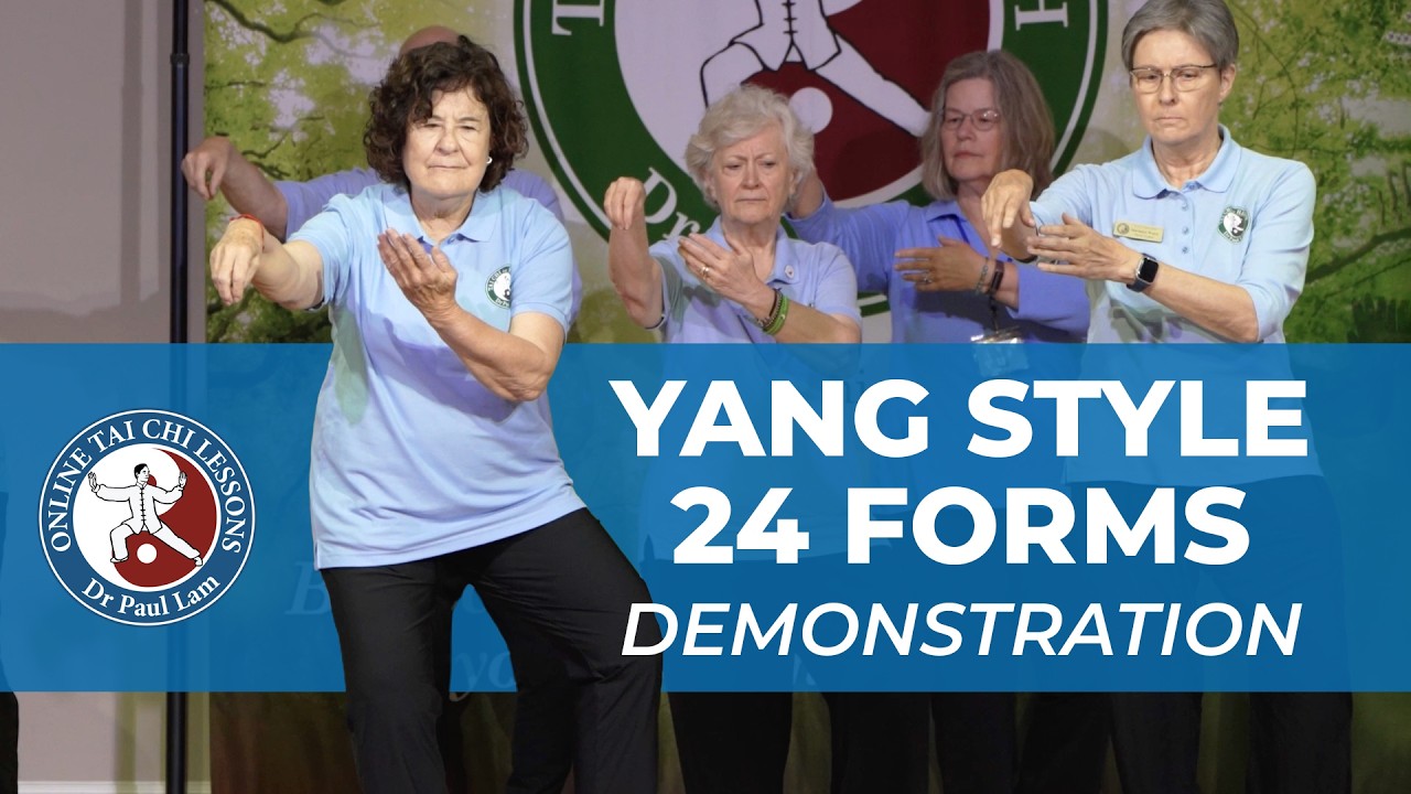 Yang Style 24 Forms Tai Chi Demonstration – 24th Annual Tai Chi Workshop USA in Lake Junaluska, NC