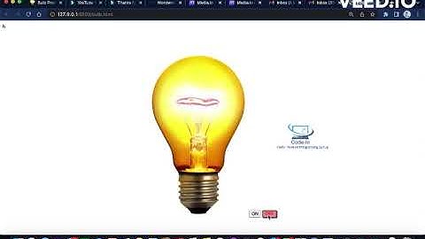 Bulb Switch On &  Off with Javascript Onclick event