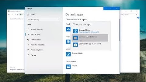 How to Make Windows Media Player Default