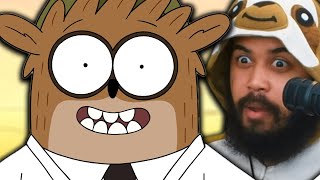 Мульт CRAZY FAKE PLAN Regular Show Reaction