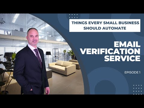 Email Verification Service Automation - Episode 1