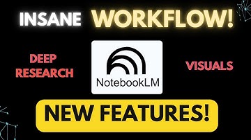 New NotebookLM Upgrade Is Insane! Full Deep Research to Visuals Workflow.