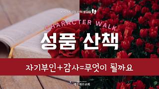 character Walk Selfdenial  Gratitude  What Does It Become