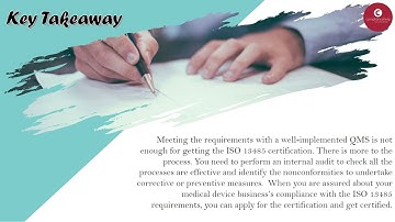 5 Key Requirements of the ISO 13485 Medical Device Standard