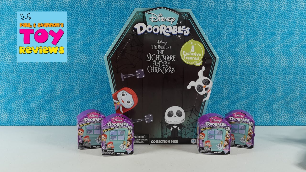 Disney Doorables Nightmare Before Christmas Series 6 FIgure Unboxing | PSToyReviews