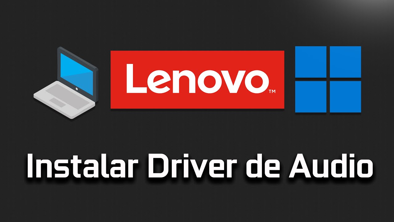 Como Instalar Driver De Audio en Lenovo laptop en Windows 11 y Windows