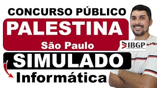CONCURSO PALESTINA SP 2025 | Simulado de Informática para Concurso #concursopalestinasp #ibgp screenshot 4