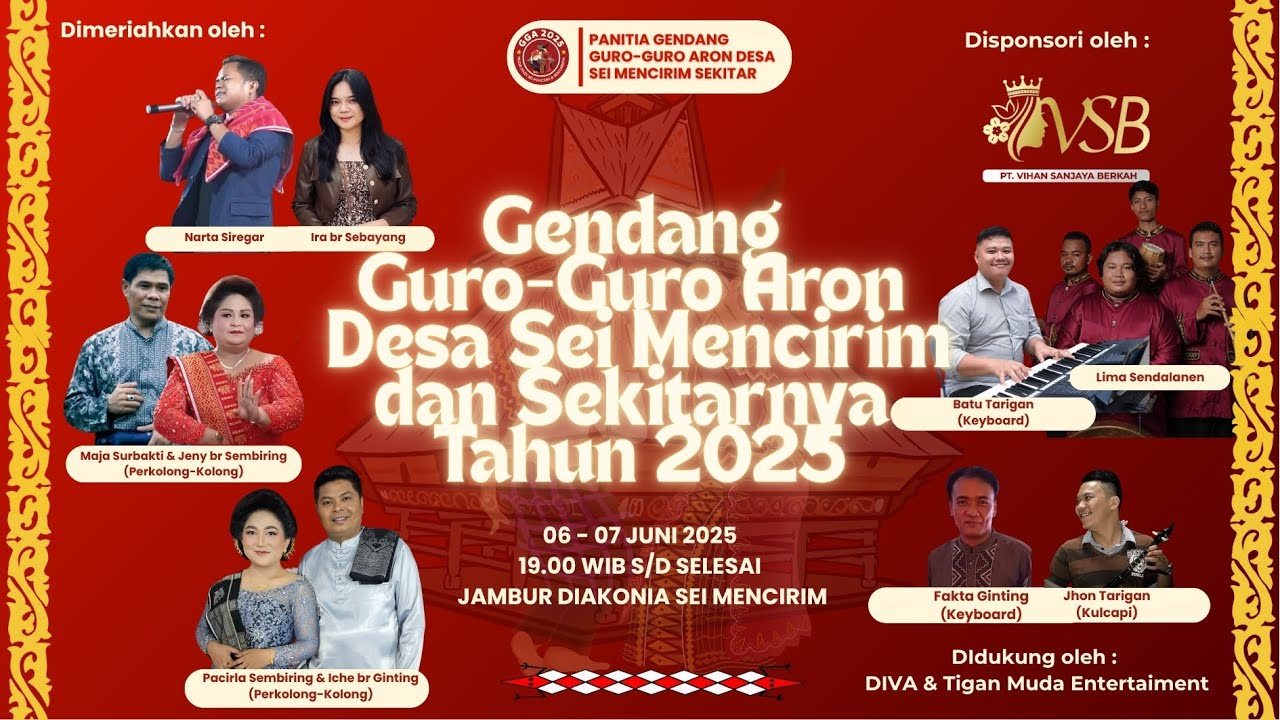 Hari ke 2 -  Gendang Guro-Guro Aron Desa Sei Mencirim dan Sekitarnya Tahun 2025