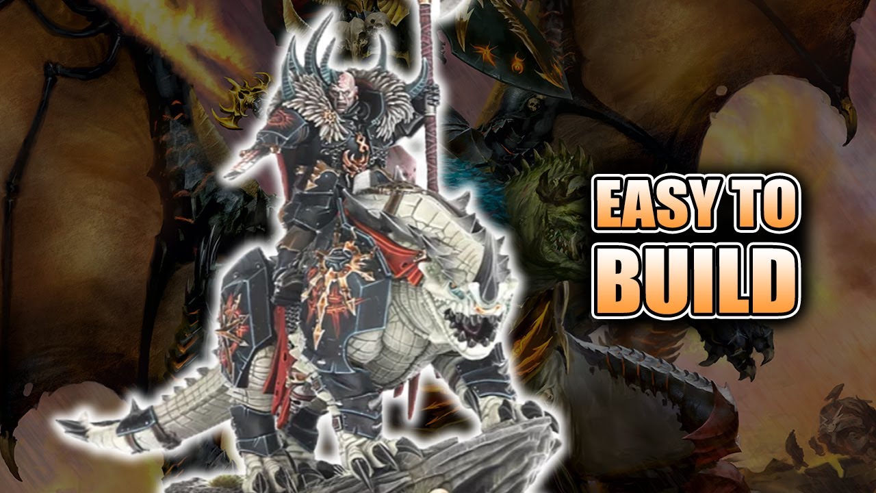 Slave To Darkness Models Are ETB Snap Fit! AoS Unbox & Build