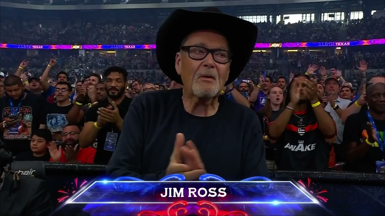Jim Ross Return Entrance: All in Texas Zero Hour July.12,2025