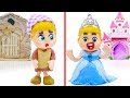 BABY DISNEY PRINCESS MAKEOVER DRESS UP 💖 Animation Cartoons Play Doh