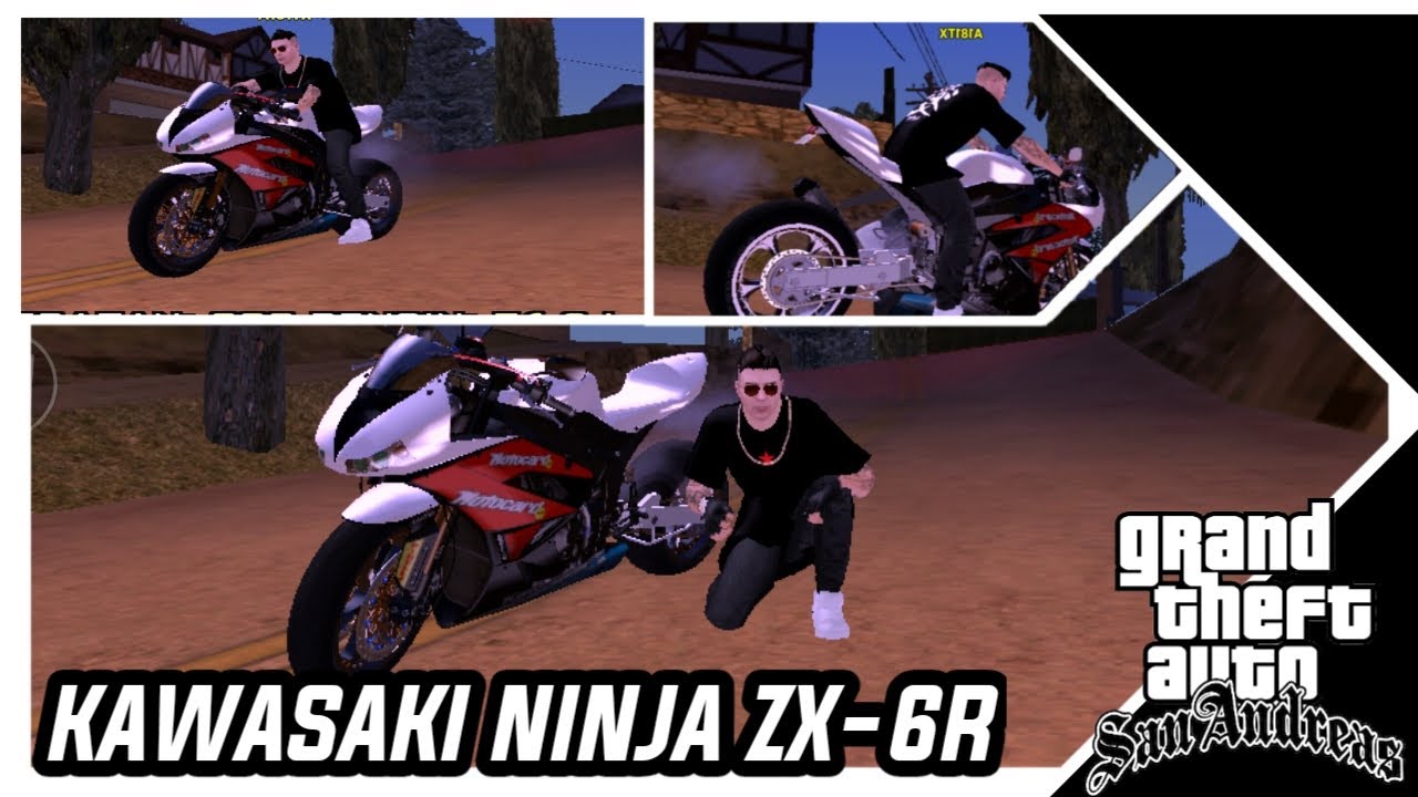 SHARE MOD KAWASAKI NINJA ZX 6R COCOK UNTUK SAMP GTA SA ANDROID Maxresdefault 