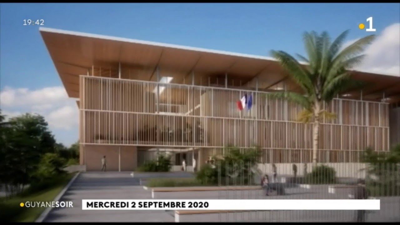 La construction du nouveau commissariat de Cayenne a pris du retard. Nouvelle date de livraison 2022