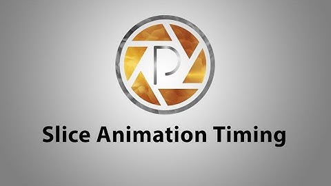 Slice Animation Timing
