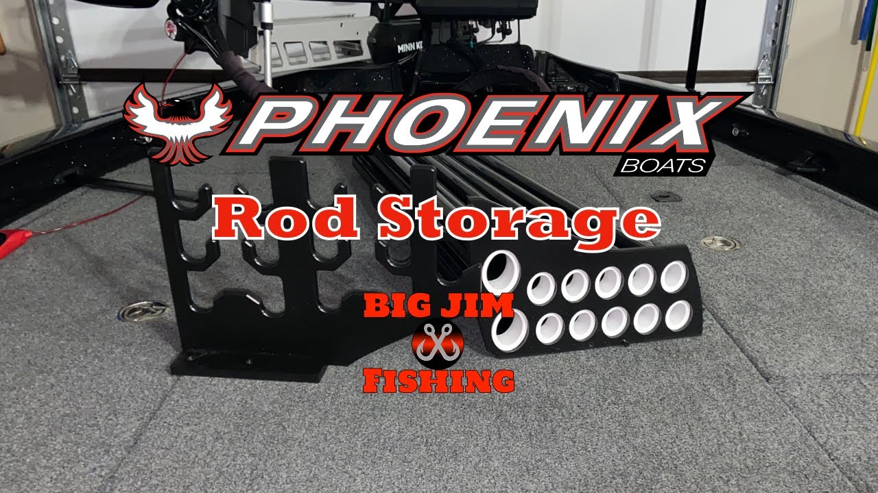 Phoenix boats rod storage 