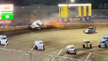 Modified Climbs Wall @ Cedar Lake Speedway 6/10/23