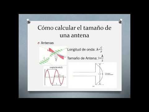 Video: Cómo Calcular La Longitud De La Antena