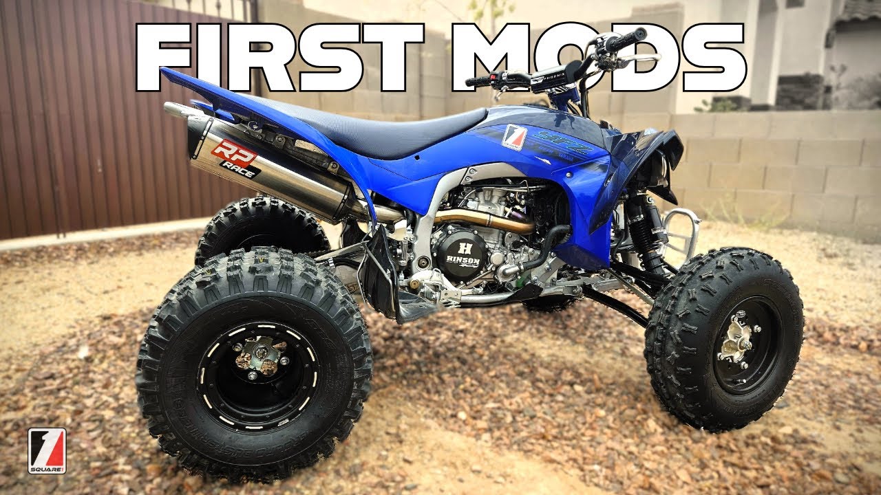Essential Upgrades: First mods on my 2024 Yamaha YFZ450R.