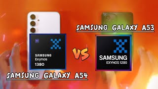 SAMSUNG GALAXY A54 5G VS SAMSUNG GALAXY A53 5G TEST SPEED 🔥#samsung #exynos#comparasion