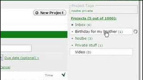 Step 2: Projects - Simply Get Things Done Course with Nozbe