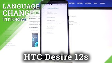 How to Change Language in HTC Desire 12s – Find System Language Settings