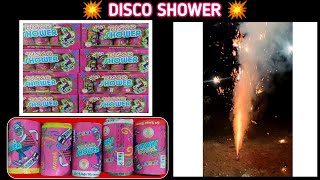 DISCO SHOWER | 5 VARIETY COLOURS ✨ATM CRACKERS SIVAKASI #crackers #happydiwali2021 #shower