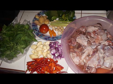 Resep Masak Rica-Rica Ayam kampung Kemangi Pedas - YouTube