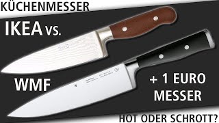 Wozu welches Küchenmesser? Unterschiede Preis, Verarbeitung, und Qualität! Reicht 1 Euro Messer?