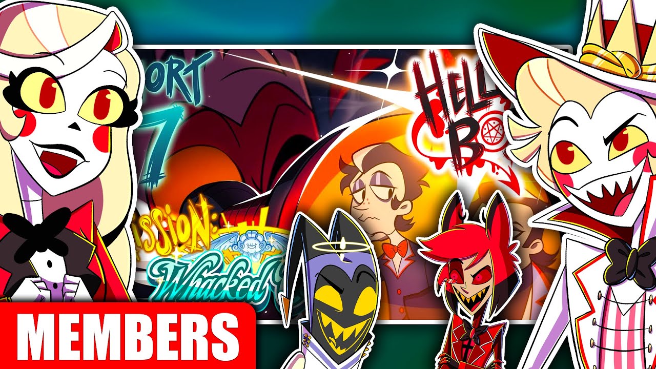 Hazbin Hotel REACTS to HELLUVA BOSS SHORT 6 - YouTube